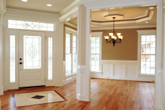 Crown, Wainscoting, Opening