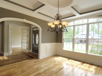 Opening, Wainscoting & Coffered
