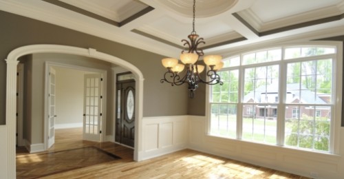 Crown Molding Installation | Coffered Ceilings ...